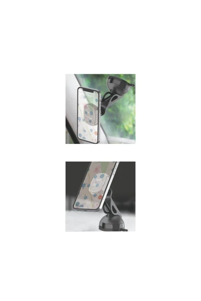 X-Level X-mountlite Manyetik Özellikli Vantuzlu Kurulum Araç Içi Telefon Tutucu - Resim 2