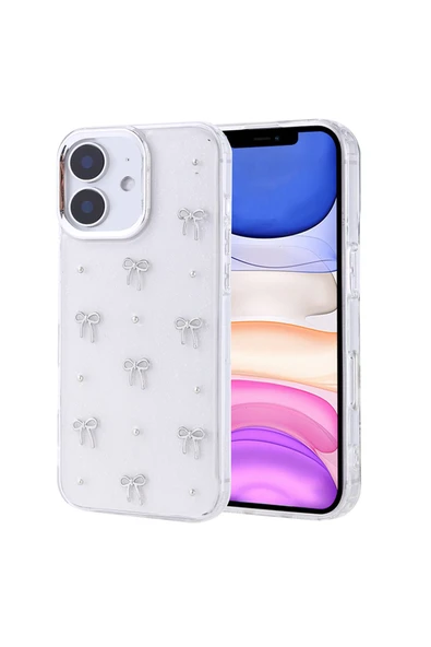 Coverzone iPhone 11 ile uyumlu Kılıf Airbag Köşeli Şeffaf Baskılı Z-Kutup ürün görseli