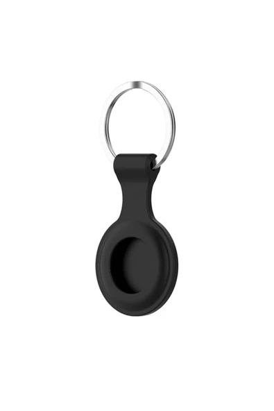Coverzone ile Uyumlu Anahtarlıklı Silikon Kılıf A010 Koruyucu Anahtarlık Siyah 6'lı Paket - 2