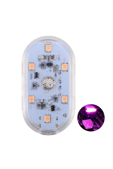 Coverzone Manyetik LED Atmosfer Işığı – USB Şarjlı, Dokunmatik Anahtarlı, Araba Bagaj Torpido Aydınlatma HSN13 - Resim 2