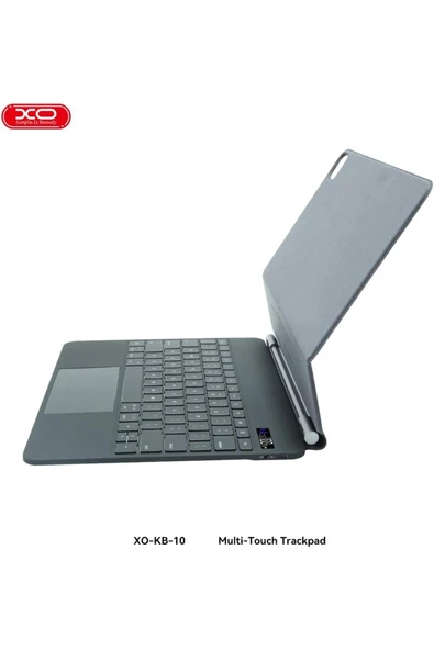Xo Kablosuz Klavye KB10 - iPad Pro/Air 6 Uyumlu, Touchpad’li, Şarjlı, Türkçe Q, 64 Tuşlu, 13 inç - Resim 6