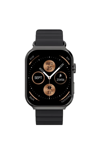 X-Level X-wearsmart 49mm Bluetooth Aramalı Siyah Akıllı Saat ürün görseli