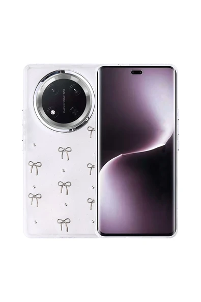 Coverzone Honor Magic 7 Lite ile uyumlu Kılıf Airbag Köşeli Şeffaf Baskılı Z-Kutup ürün görseli 1