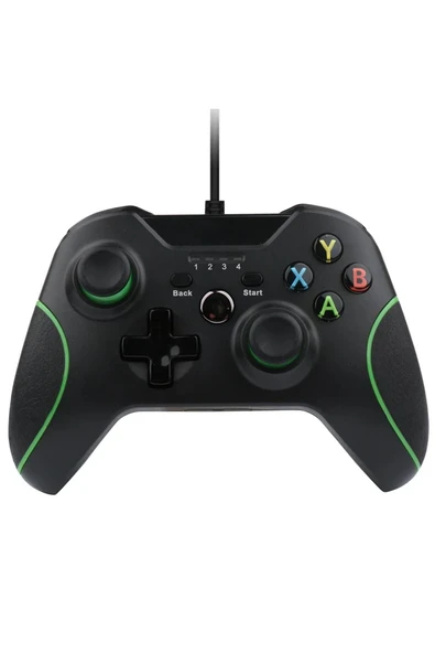 Coverzone PC Oyun Kolu Box X-One Oyun Kolu Pc ile Uyumlu Game Pad Rahat ve Konforlu Kullanım Özgün Tasarım XB2 (Kablolu) SADECE PC DE ÇALIŞIR