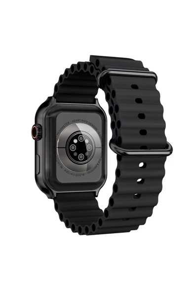 X-Level X-wearsmart 49mm Bluetooth Aramalı Siyah Akıllı Saat - Resim 4
