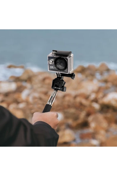 Coverzone Aksiyon Kamera Aksesuar Seti - 27 Parça, Çantalı, GoPro DJI Insta360 Uyumlu, Vlog İçin KS-1 - Resim 5