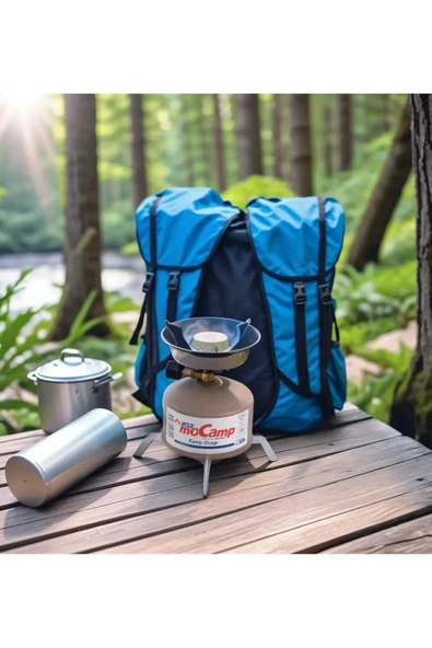 Coverzone Piknik Ocağı,Kamp,Balık,Tatil,Yolculuk Ocağı,Çakmak Gazlı Çalışır,150Dk Yanma,BOŞ GÖNDERİLİR(203) - Resim 3