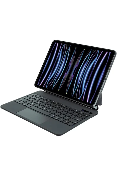 Xo Kablosuz Klavye KB09 - iPad 10.9''/11'' Uyumlu, Touchpad’li, Dijital Ekranlı, Türkçe Q, Şarjlı ürün görseli