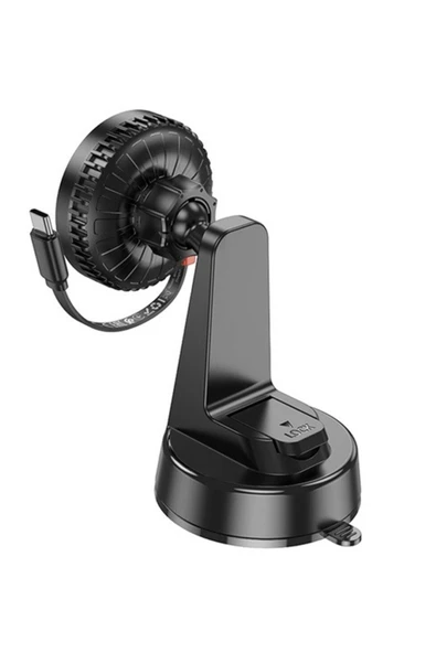 Borofone Magsafe ile Uyumlu Araç Telefon Tutucu 5W/7.5W/10W/15W Hızlı Şarj Desteği iPhone ile Uyumlu BH208 - Resim 4