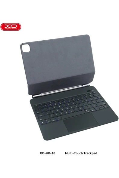 Xo Kablosuz Klavye KB10 - iPad Pro/Air 6 Uyumlu, Touchpad’li, Şarjlı, Türkçe Q, 64 Tuşlu, 13 inç - Resim 5