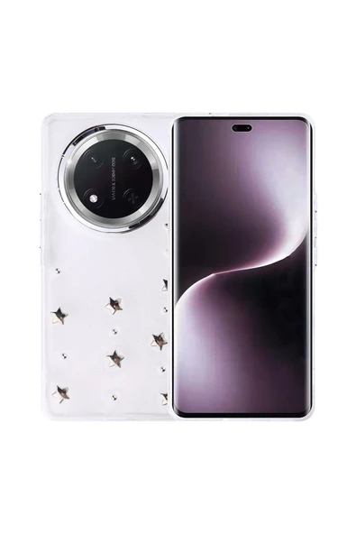 Coverzone Honor Magic 7 Lite ile uyumlu Kılıf Airbag Köşeli Şeffaf Baskılı Z-Kutup ürün görseli