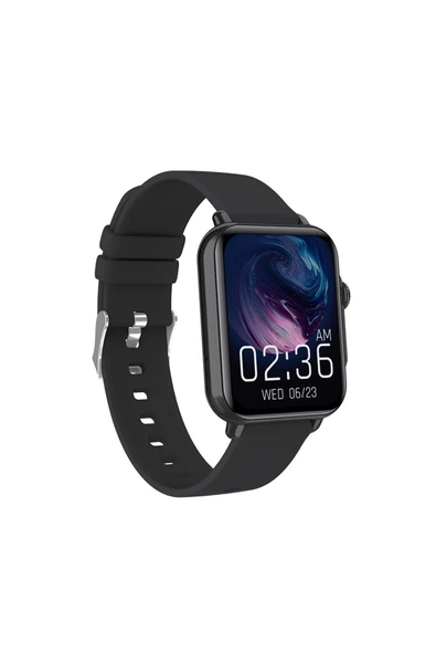 X-Level X-wearsmart 47mm Bluetooth Aramalı Siyah Akıllı Saat - Resim 3