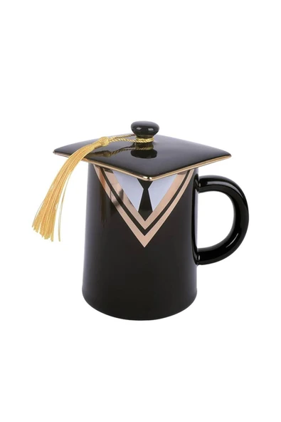 Coverzone Mezuniyet Temalı Seramik Kupa Mug Bardak Hediyelik Dekoratif Süs Kupa ürün görseli