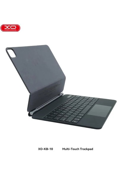 Xo Kablosuz Klavye KB10 - iPad Pro/Air 6 Uyumlu, Touchpad’li, Şarjlı, Türkçe Q, 64 Tuşlu, 13 inç - Resim 7
