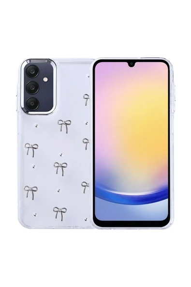 Coverzone Samsung Galaxy A15 ile uyumlu Kılıf Airbag Köşeli Şeffaf Baskılı Z-Kutup ürün görseli