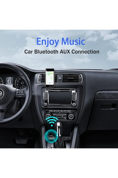 Coverzone HI-FI için Bluetooth Adaptörü, Hoparlörler için Bluetooth Alıcısı (3,5 mm AUX, RCA, TF, NFC) C52 - Resim 5