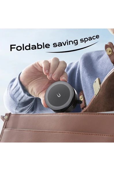 Xo Vakumlu Manyetik Araba Telefon Tutucu – 360° Döner, Katlanabilir, Güçlü Vantuzlu Stand C177 - Resim 7