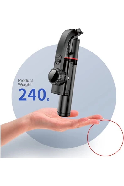 Coverzone L19 Telefon Için Gimbal Tripod Telefon Sabitleme - Resim 4