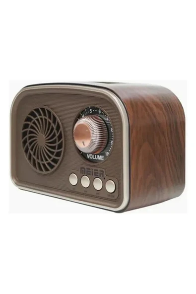 Coverzone Mini Boy Retro Bluetooth Radyo Hoparlör Klasik Tasarım, Kablosuz Bağlantı Cz1010bt 135 X 95 X 75 Mm - Resim 4