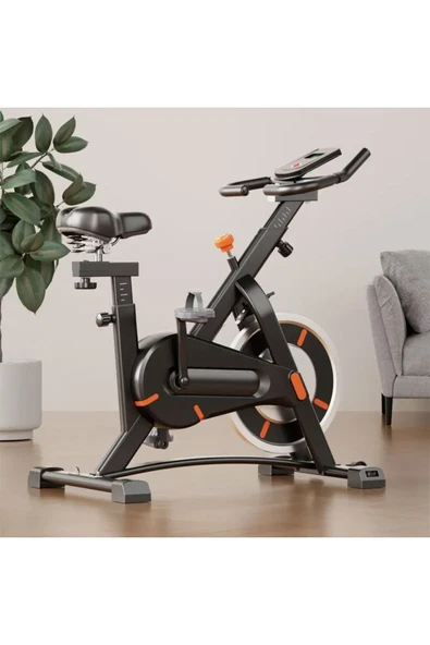 Coverzone Sessiz Manyetik Kondisyon Bisikleti Ayarlanabilir Sele ve Gidon, LCD Ekran Egzersiz Aleti LY-609 - 3
