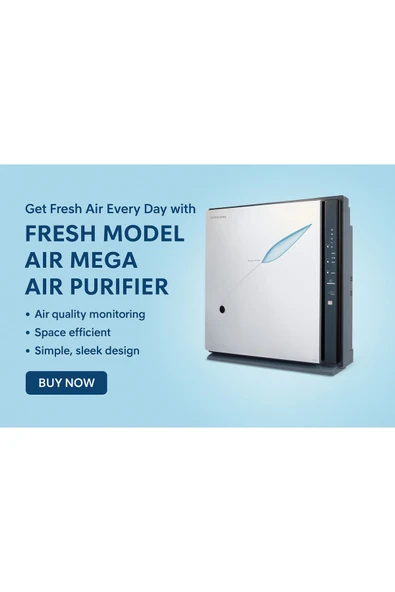 Coway Hava Temizleyici AP-1005AH - HEPA Filtreli, 5 Filtreli, Sessiz, Sensörlü, Otomatik Modlu - Resim 2