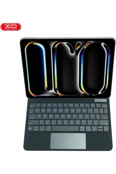 Xo Kablosuz Klavye KB09 - iPad 10.9''/11'' Uyumlu, Touchpad’li, Dijital Ekranlı, Türkçe Q, Şarjlı - Resim 6