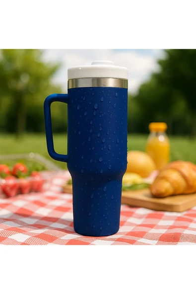 Coverzone Profesyonel 304 Paslanmaz Çelik Sıcak ve Soğuk Çay Kahve Termosu Paslanmaz Çelik 1.2L X55