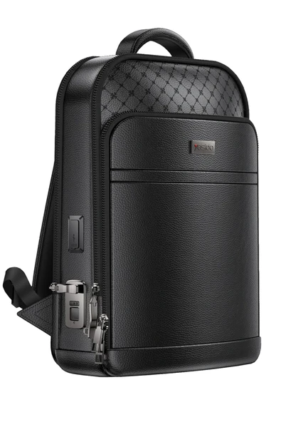 Coverzone Akıllı Sırt Çantası WB59 - Parmak İzi Kilitli, USB Girişli, Suya Dayanıklı, Lise-Üni Öğrenciye Uygun ürün görseli