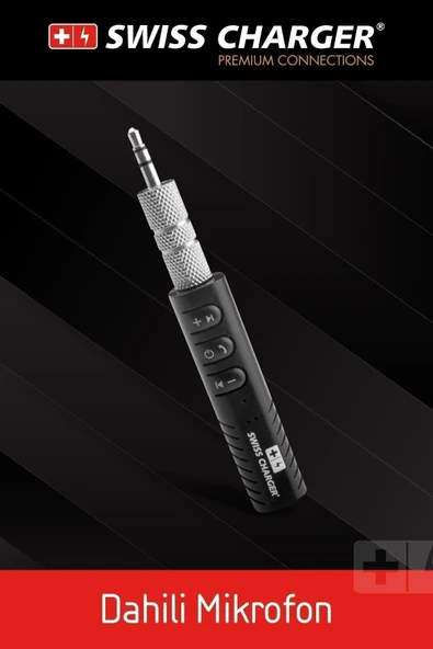 SWISS Araç Oto Bluetooth Dönüştürücü 3.5 Mm Aux Ses Alıcısı 145059067 - Resim 8