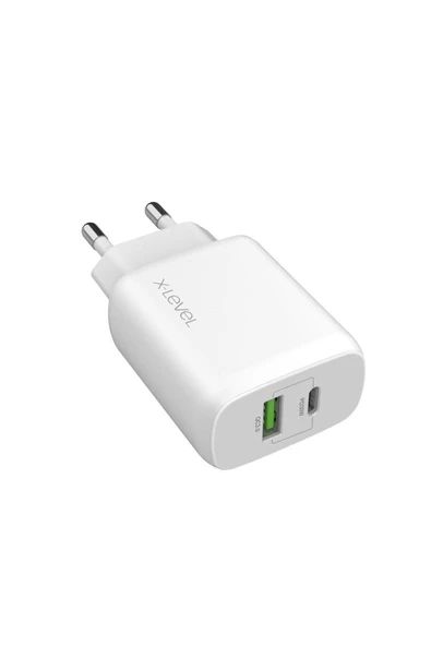 X-Level X-chargersmartproduo Pd 33w Type-c & Usb Port Yüksek Hızlı Şarj Aleti - Resim 2
