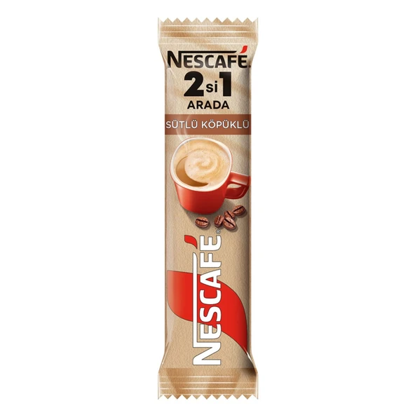 Nescafé 2si1 Arada Sütlü Köpüklü 10 Gr x 24 Adet - Resim 2