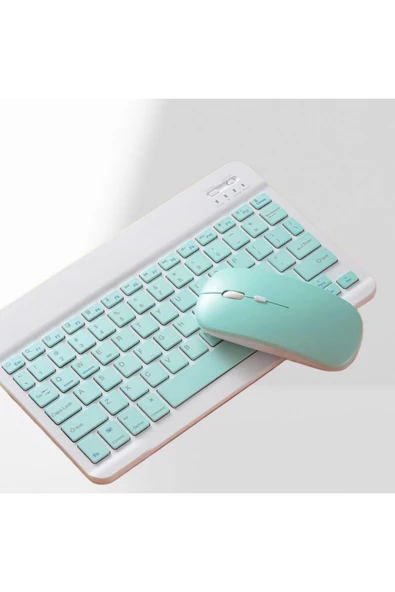 Coverzone Onezero Kablosuz RGB Klavye ve Mouse Seti Bluetooth, Şarjlı, 10m Bağlantı Mesafesi ZR20KM - Resim 5