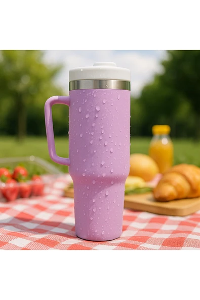 Coverzone Profesyonel 304 Paslanmaz Çelik Sıcak ve Soğuk Çay Kahve Termosu Paslanmaz Çelik 1.2L X55 ürün görseli