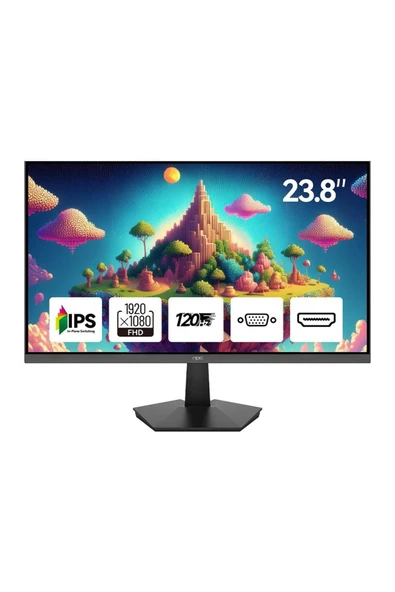 Npc 23.8" MF2408-A 120Hz 5ms IPS FHD Gaming Monitör ürün görseli