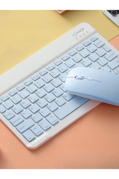 Coverzone Onezero Kablosuz RGB Klavye ve Mouse Seti Bluetooth, Şarjlı, 10m Bağlantı Mesafesi ZR20KM ürün görseli