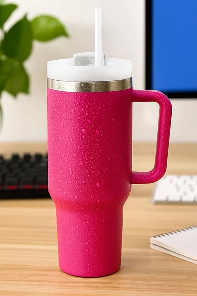 Coverzone Profesyonel 304 Paslanmaz Çelik Sıcak ve Soğuk Çay Kahve Termosu Paslanmaz Çelik 1.2L X55 - 2