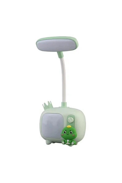 Coverzone Sevimli Figürler Tasarımlı Şarjlı Masa Ve Gece Lambası Dekoratif Hediyelik Çocuk Odası Süs - Resim 3