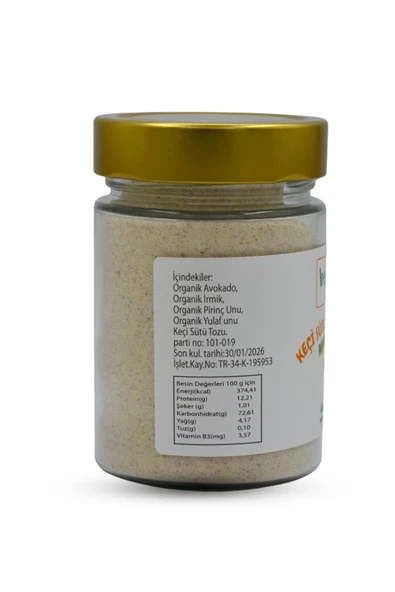 KEÇİ SÜTLÜ AVOKADOLU MUHALLEBİ KARIŞIMI - 3