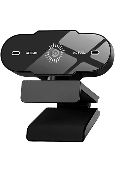 Coverzone WebCam 1080p USB Kablolu Tak Çalıştır Konferans Kamera Dahili Mikrofon Chat Yayın Kamerası A6 ürün görseli