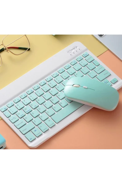 Coverzone Onezero Kablosuz RGB Klavye ve Mouse Seti Bluetooth, Şarjlı, 10m Bağlantı Mesafesi ZR20KM ürün görseli