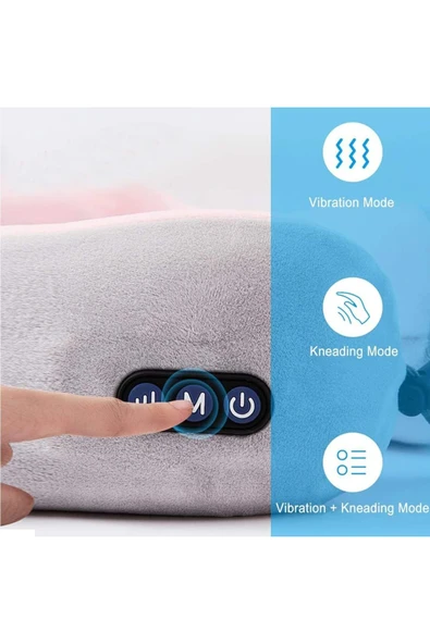 Coverzone Boyun Masaj Aleti Bacak ve Omuz Masajı Şarjlı Masaj Boyun Dinlendirici ve Rahatlatıcı Masaj GMY-104 - Resim 4