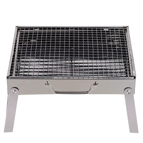 Madfox Roadtrip Portatif Katlanır BBQ Mangal SİLVER - 3