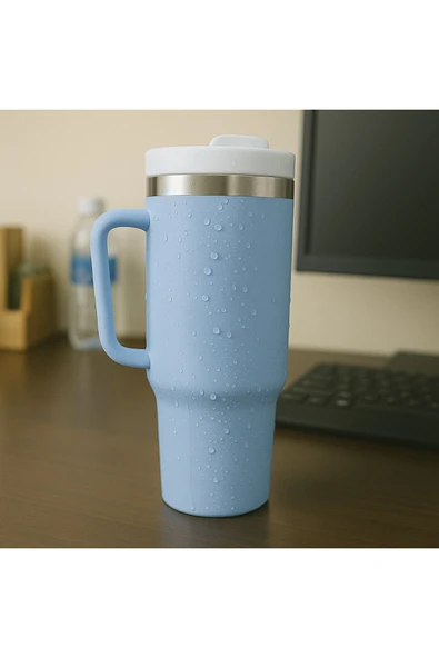 Coverzone Profesyonel 304 Paslanmaz Çelik Sıcak ve Soğuk Çay Kahve Termosu Paslanmaz Çelik 1.2L X55 - 2