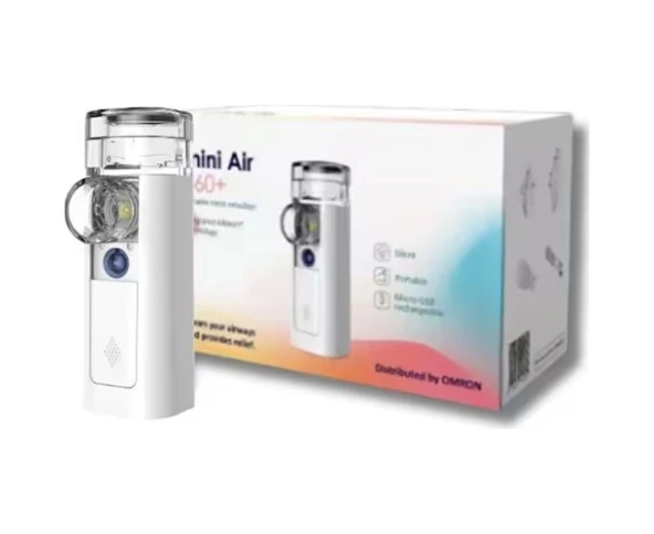 OMRON MİNİ AİR 360+ TAŞINABİLİR NEBİLİZATÖR