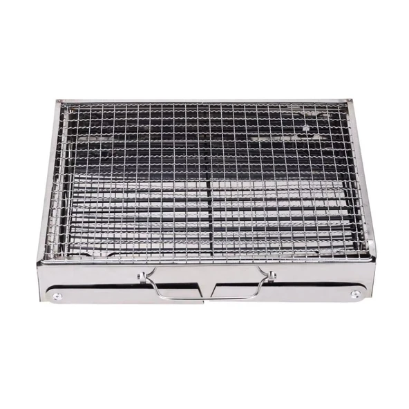 Madfox Roadtrip Portatif Katlanır BBQ Mangal SİLVER - 4