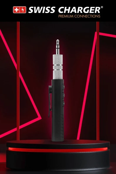 SWISS Araç Oto Bluetooth Dönüştürücü 3.5 Mm Aux Ses Alıcısı 145059067 - Resim 5