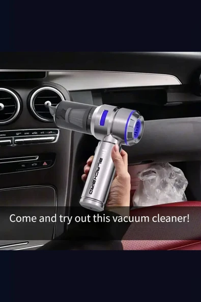 Blackbird MK-5803 16000PA Kablosuz Araç Süpürgesi | 3 Kademeli Güç | Şarjlı El Süpürgesi - 3