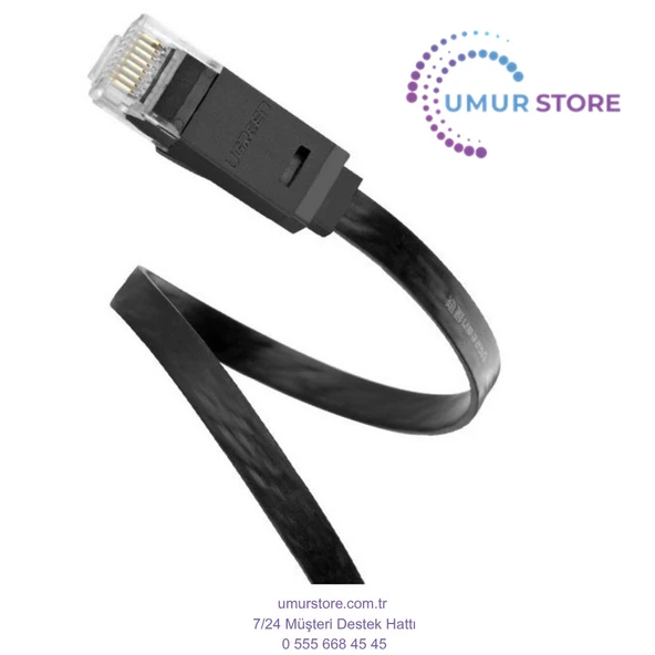 CAT6 Flat Ethernet Kablosu 5 Metre ürün görseli 1
