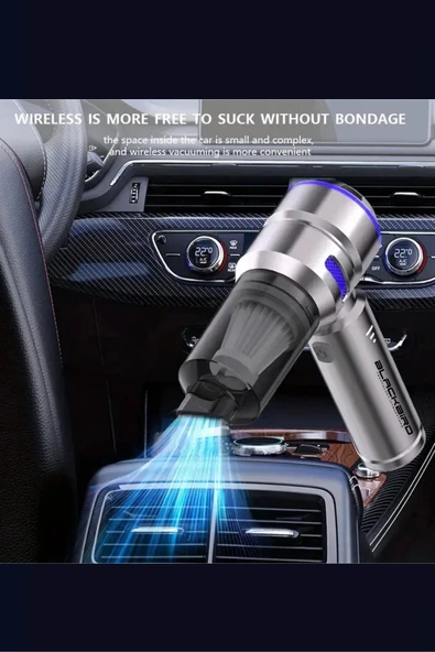 Blackbird MK-5803 16000PA Kablosuz Araç Süpürgesi | 3 Kademeli Güç | Şarjlı El Süpürgesi - 5