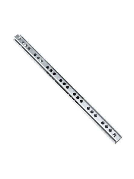 Teleskobik 17MM Çekmece Rayı Gömme Bilyeli İnce Ray(17MM)(TAKIM)(KROM) 40.6cm 40.6cm - 2 ADET - Resim 3